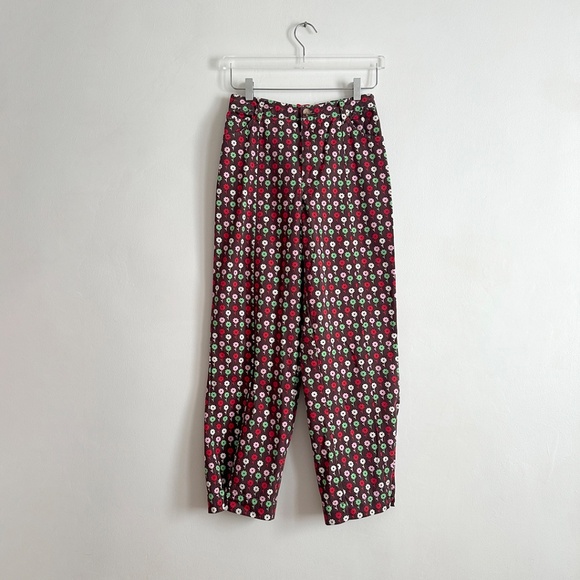 Caro Editions floral cotton pant 25 26 2 4 S - Picture 10 of 15